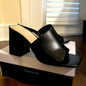Nine West Block Mules